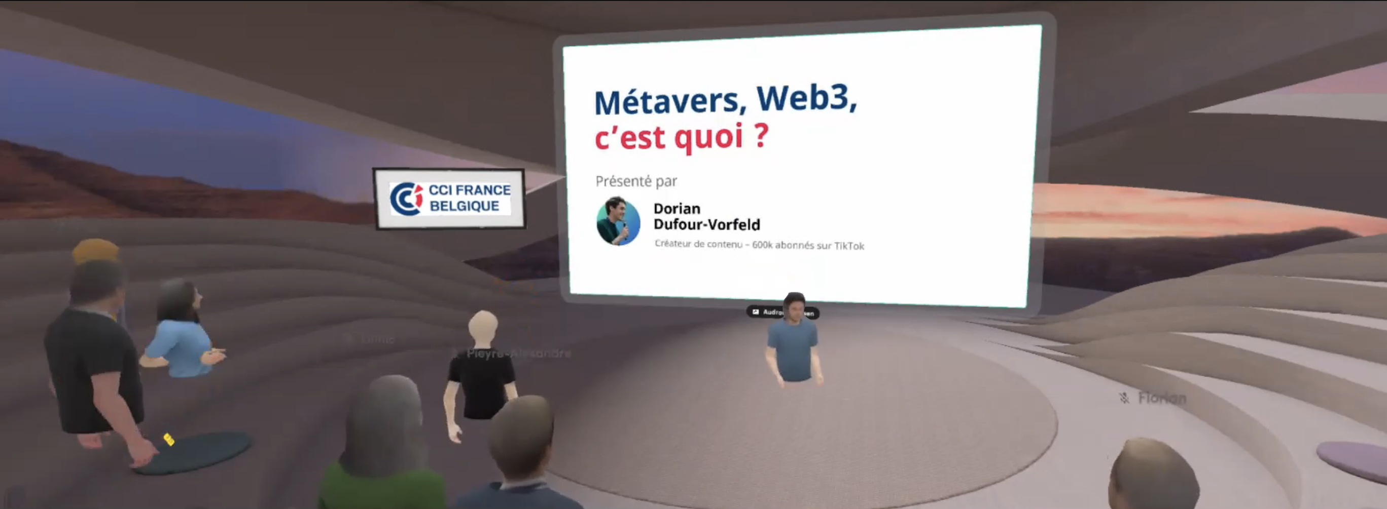 Dorian dans le métavers